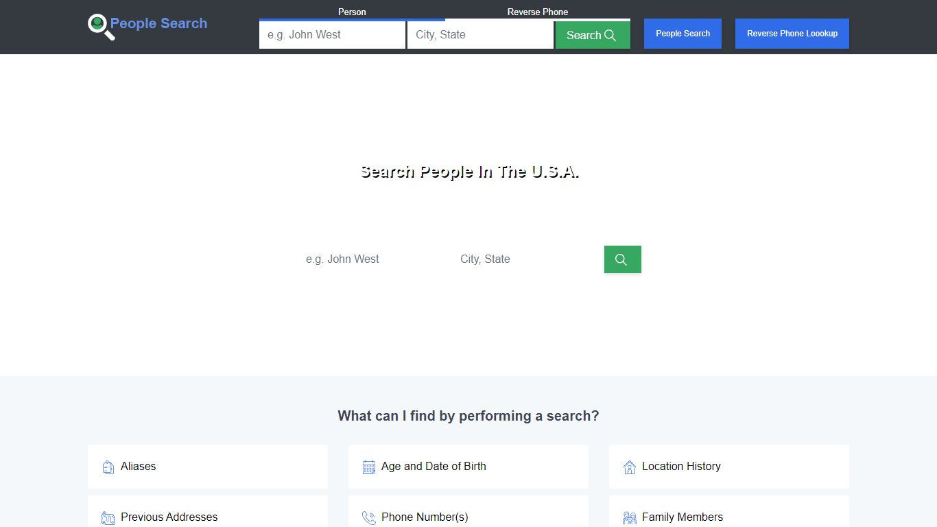 USA People Search & Free Public Records - people-search.org